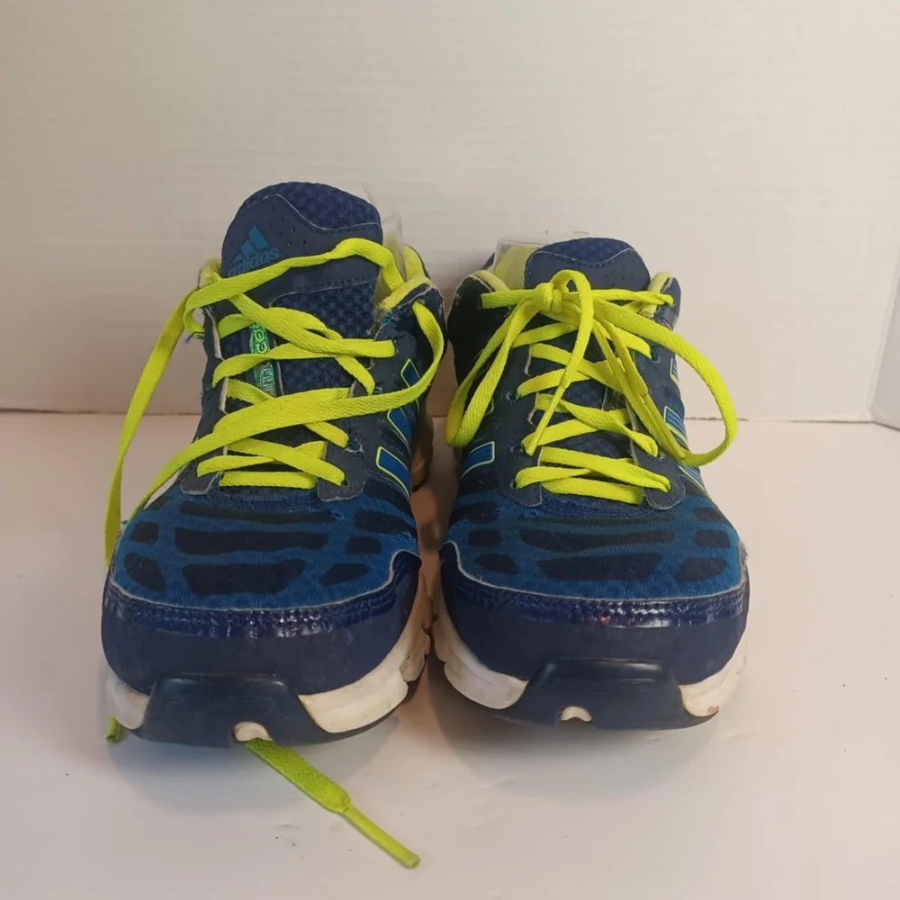 Adidas Climacool G66657 Men's‎ 8.5 Blue & Yellow Sneaker Running Shoes Sports